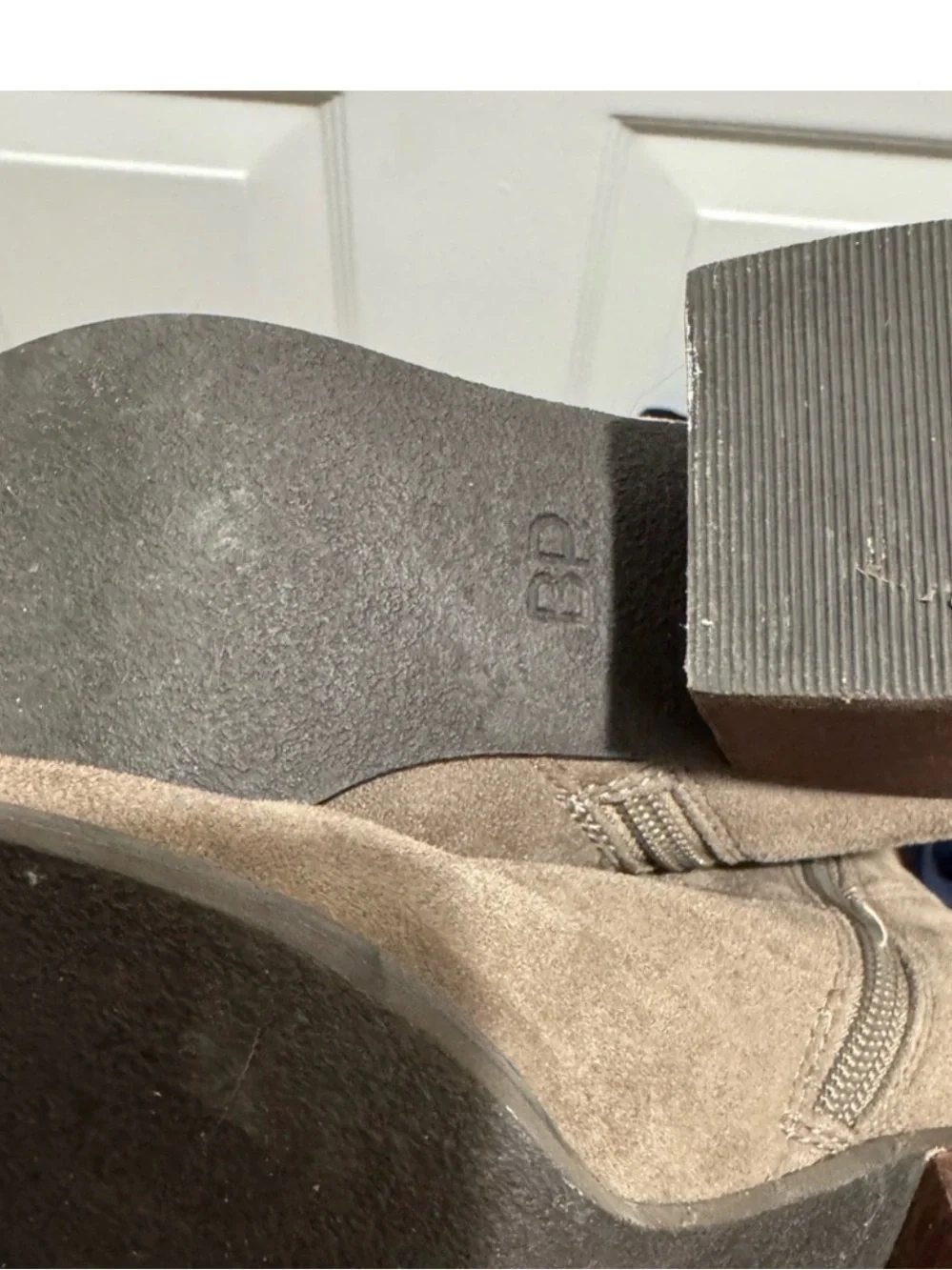 bp Over-the-Knee Suede Boots in Taupe